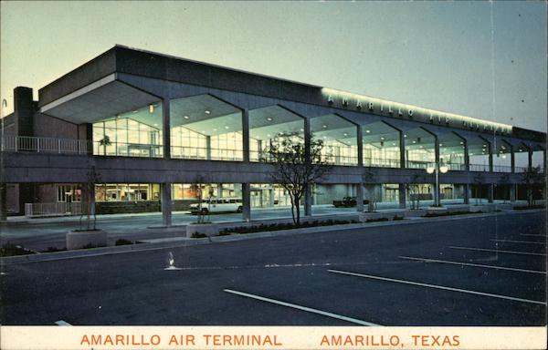 View of Air Terminal Amarillo Texas