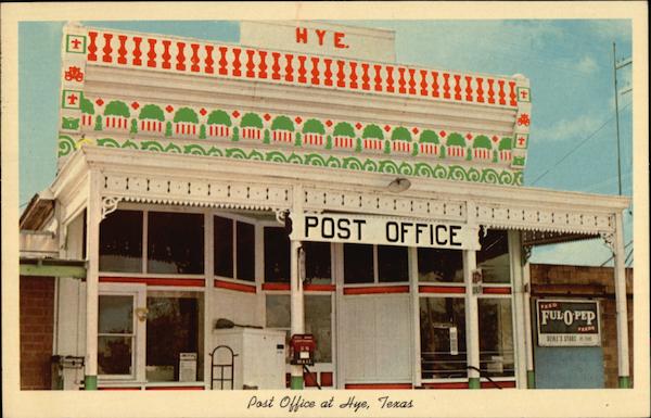 Post Office Hye Texas