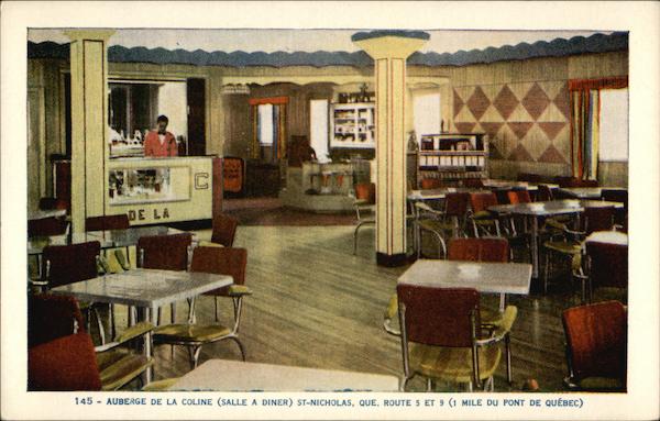 Auberge de la Coline (Salle a Diner) St. Nicholas PQ Canada