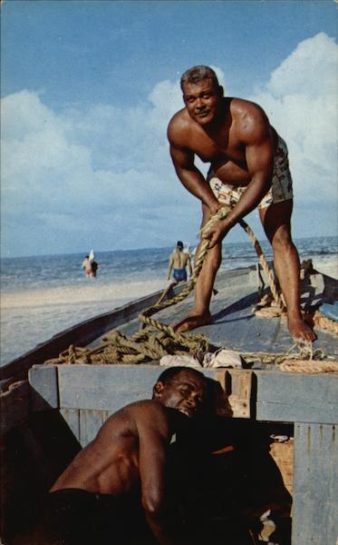 San Andres-Isla Bull y Papi tipicos islenos Colombia