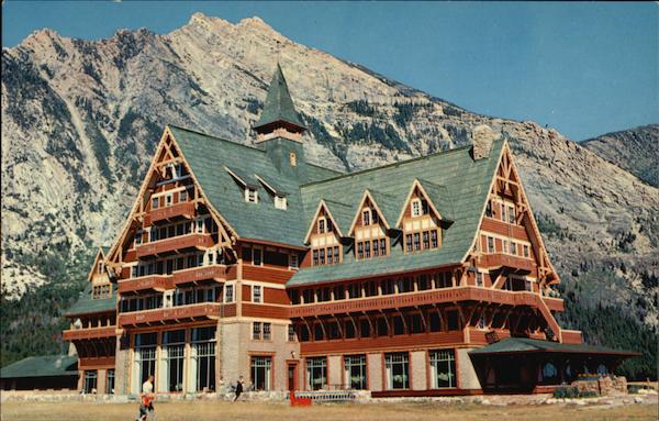 The Prince of Wales Hotel in Waterton Lakes National Park AB Canada