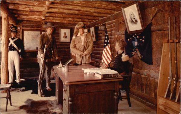 Andrew Jackson Headquarters at Frontierland - Disneyland Anaheim California