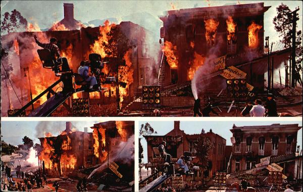 Recreating the San Francisco Earthquake Movie and Television Advertising