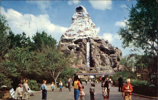 Matterhorn Mountain, Disneyland Anaheim California