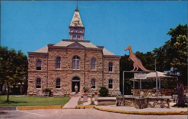 Somervell County Courthouse Glen Rose Texas