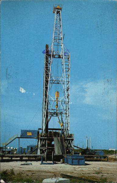 Oil Drilling Rig Oil Wells