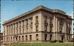 Court House Portland, IN Postcard Postcard
