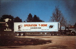 Operation T-Bone Audubon, IA Postcard Postcard