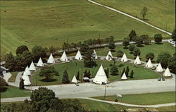 Wigwam Village #2 Motel in Cave City Postcard