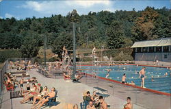 The Look Park Swimming Pool Postcard