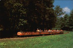 Look Park Streamliner Postcard