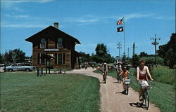 Sugar River State Trail New Glarus, WI Postcard Postcard