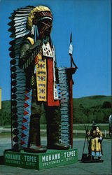 Mohawk Tepee Shelburne Falls, MA Postcard Postcard