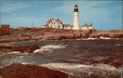 Portland Head Light Postcard