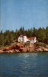 Bass Harbor Lighthouse - Acadia National Park Postcard