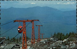 Gondola Lift at Sugarloaf Ski Area Carrabassett Valley, ME Postcard Postcard