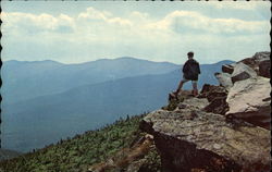 Atop Sugarloaf Mountain Maine Postcard Postcard