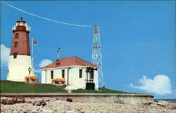 Point Judith Lighthouse Postcard