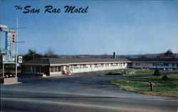 The San Rae Motel Dayton, OH Postcard Postcard