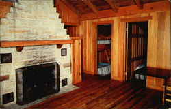 Lake Hope State Park - Interior of Housekeeping Cabin Laurel Lodge McArthur, OH Postcard Postcard