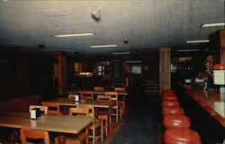 Lake Hope State Park - Snack Bar in Dining Lodge Postcard