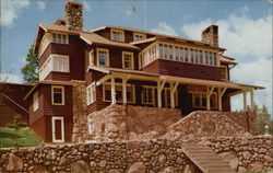 State Game Lodge - Custer State Park Postcard