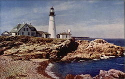 Portland Head Light, Casco Bay Postcard