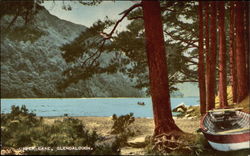 Upper Lake Glendalough, Ireland Postcard Postcard