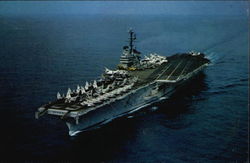 U.S.S. Independence Postcard