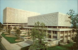 The Main Library Indiana University Bloomington, IN Postcard Postcard