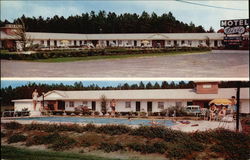 Motel Dixie Jesup, GA Postcard Postcard