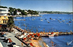 The Cote d'Azur Postcard