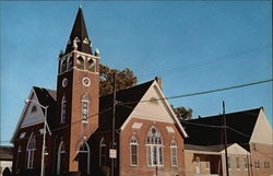 Mt. Olivet Methodist Church Seaford, DE Postcard Postcard