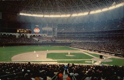 Astrodome Interior Postcard