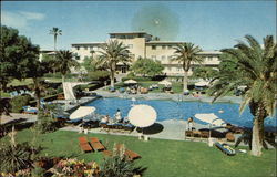 The Flamingo Hotel - Pool View Las Vegas, NV Postcard Postcard