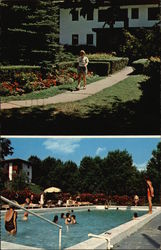 Fannie Shaffer Vegetarian Hotel Postcard