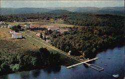 Aerial View of The Waldemere on Shandelee Lake Postcard