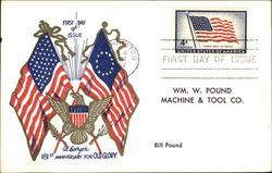First Day of Issue Al Boerger 181st Anniversary for Old Glory First Day Issue Cards Postcard Postcard