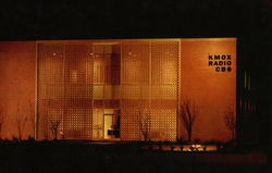 KMOX Radio Building, "The Voice of Saint Louis" Postcard