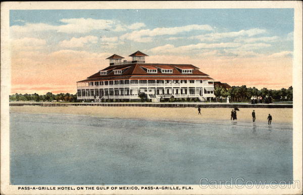 Pass-A-Grille Hotel, on the Gulf of Mexico Pass-a-Grille Beach Florida