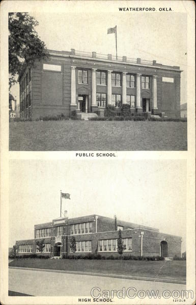 Public School, High School Weatherford Oklahoma