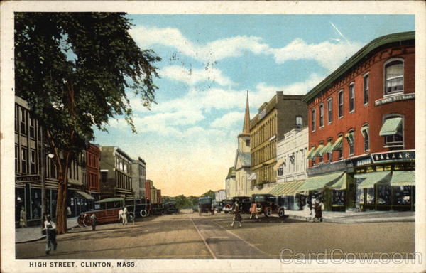 High Street Clinton Massachusetts