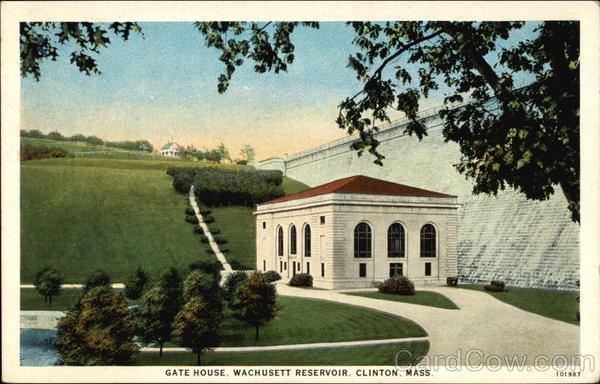 Gate House, Wachusett Reservoir Clinton Massachusetts