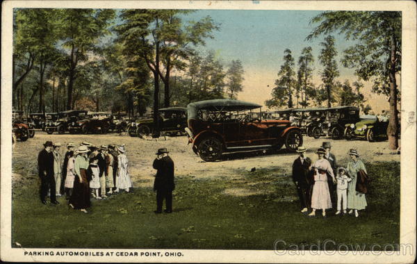 Parking Automobiles Cedar Point Ohio