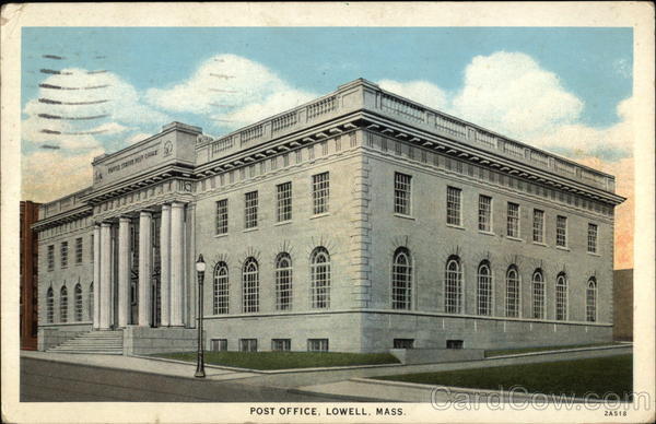 Post Office Lowell Massachusetts