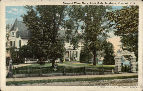 Pleasant View, Mary Baker Eddy Residence Concord New Hampshire