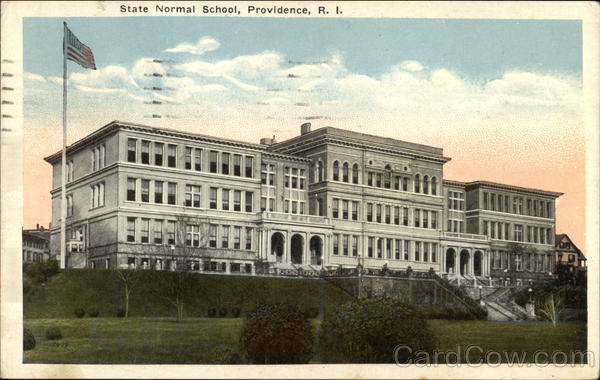 State Normal School Providence Rhode Island
