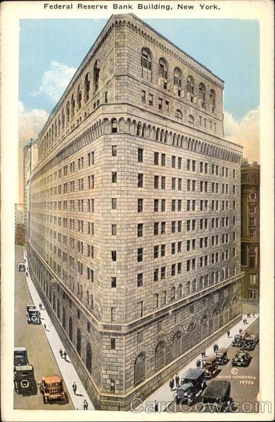 Federal Reserve Bank Building New York