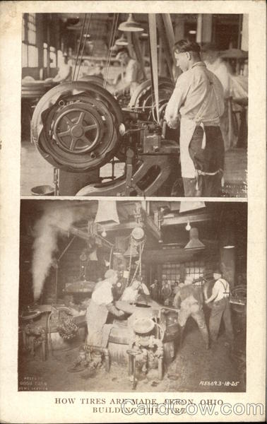 How Tires are Made - Building the Tire Akron Ohio