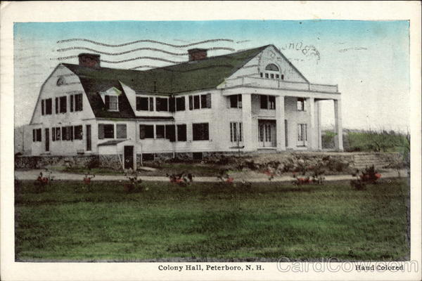 Colony Hall Peterborough New Hampshire